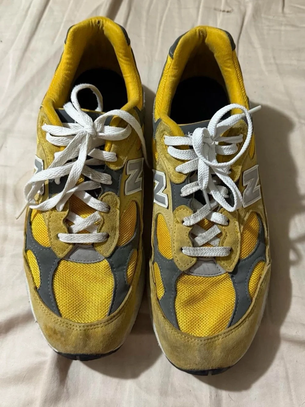 Men’s New Balance 992 M992BB Gold Cream Size 10.5 No Box